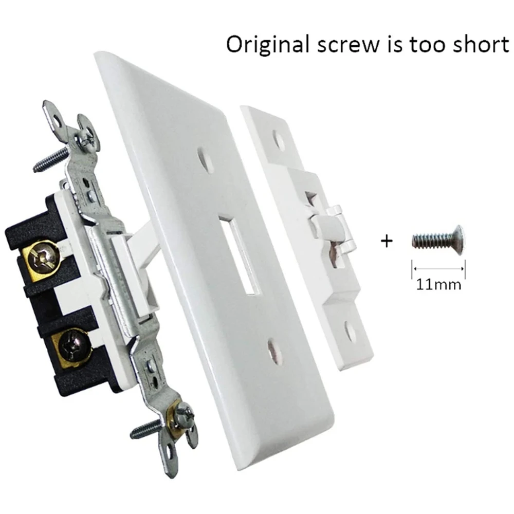 2 Pieces of Light Switch Protective Cover Child Safety Switch Lock to Prevent Accidental Opening or Closing