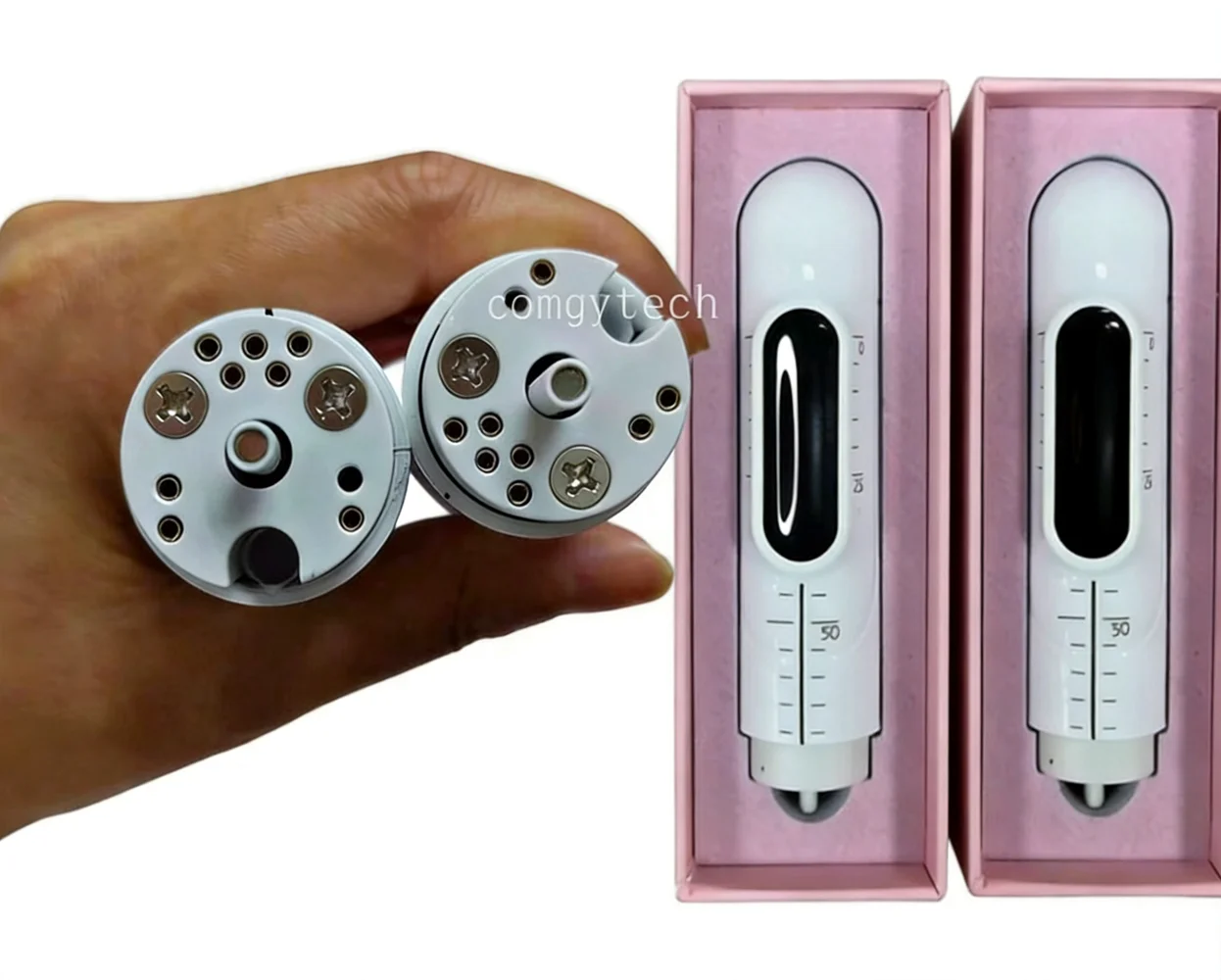 Version 1.4.6f /1.4.7f/ 1.4.9f Vaginal HIFU Cartridge Transducer 10000 Shots 3.0mm 4.5mm Cartridge/handle/test tube