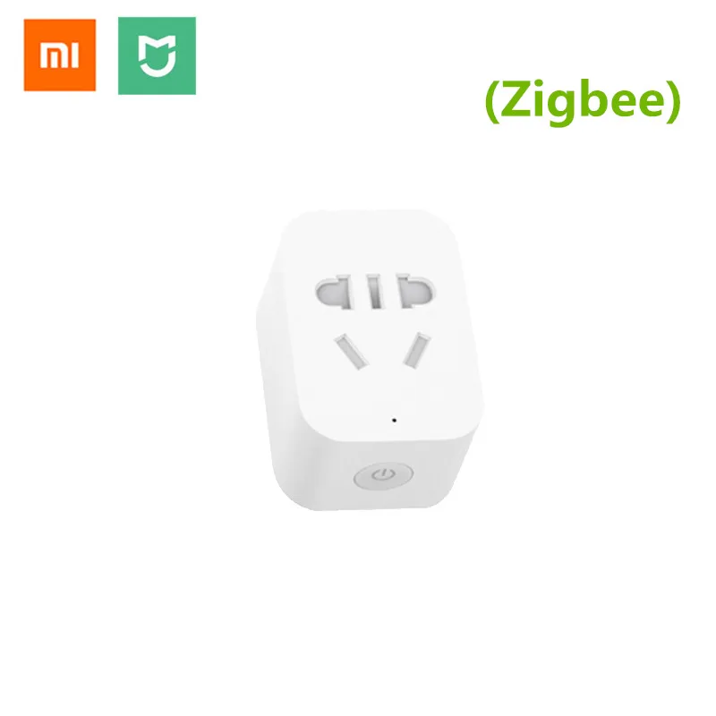 

Xiaomi Mi Mijia ZigBee Smart Socket WiFi APP Wireless Control Switches Timer Plug for Work with Mi Home App Without Package