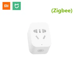 Xiaomi-mi mijia zigbee tomada inteligente, wi-fi, aplicativo, controle sem fio, temporizador, plug para o trabalho com mi casa app sem pacote