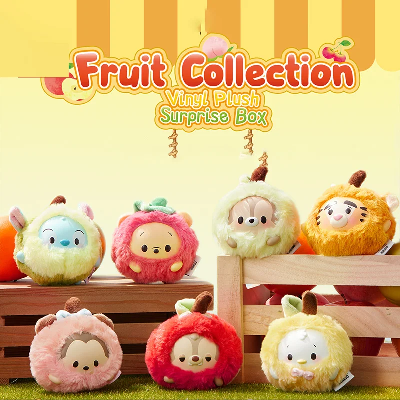 

Stitch Ufufy Fruit Series Vinyl Plush Blind Box Cute Decorative Gift Mystery Box Cute Ornament Peripheral Doll Birthday Present