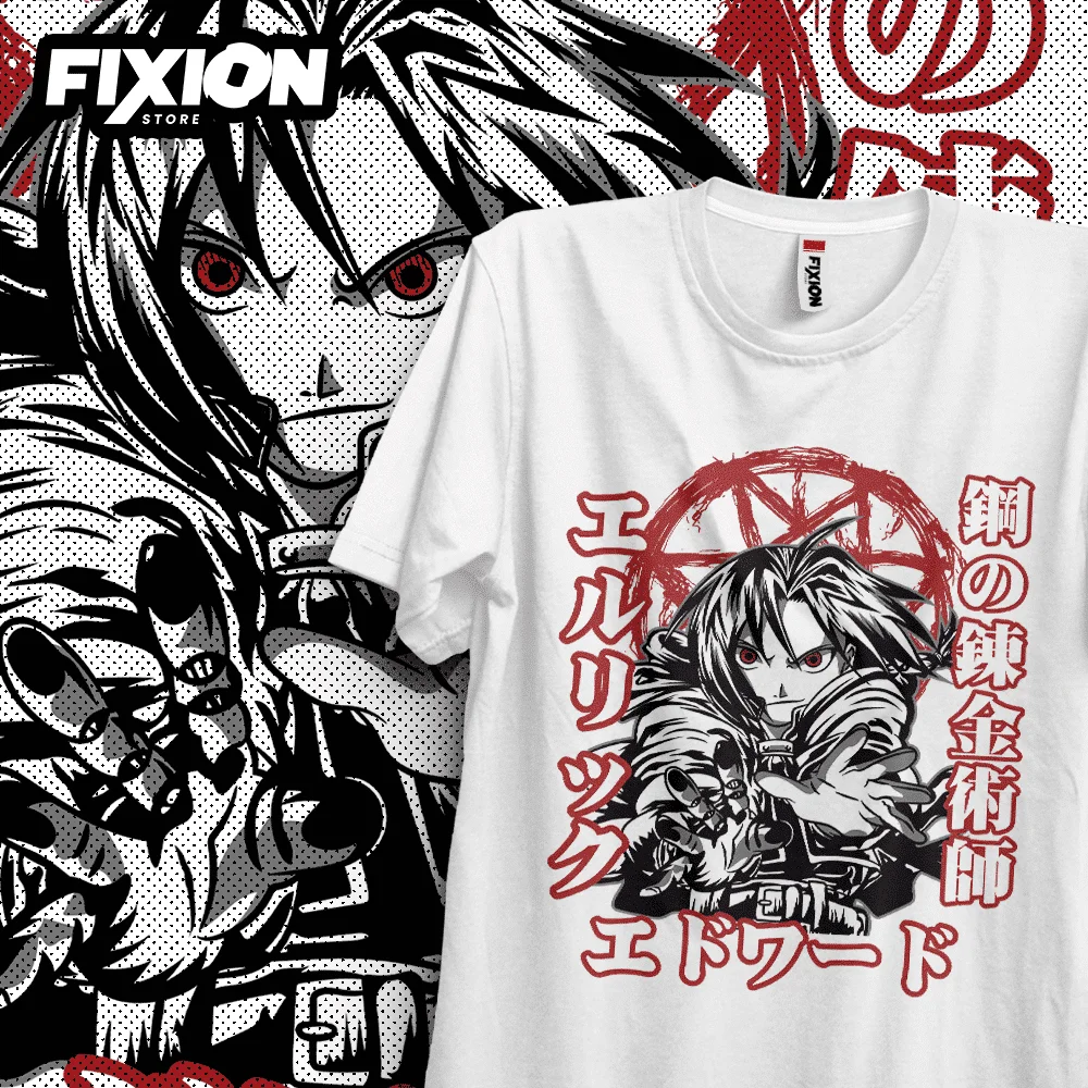 

T-shirt For Anime Fullmetal Alchemist [B] L#01 Mange Tee