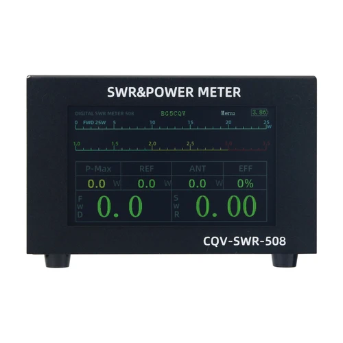 HamGeek-CQC508デジタルクロックおよび電力計、4.3インチipsカラースクリーン、200w、1.8-54mhz、アマチュア無線用、cqc508