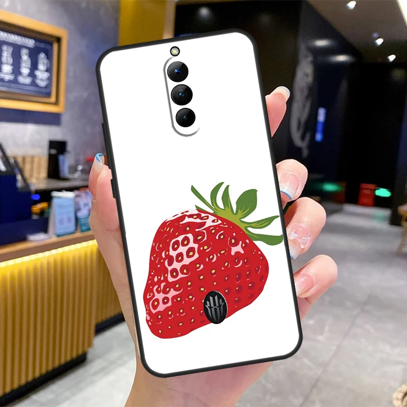 Strawberry Phone Case For ZTE Nubia RedMagic 10 9 8 9S 8S 10S 11 Pro Plus 5G 6S 7S 6 7 Pro 11 Air Cover - view 5