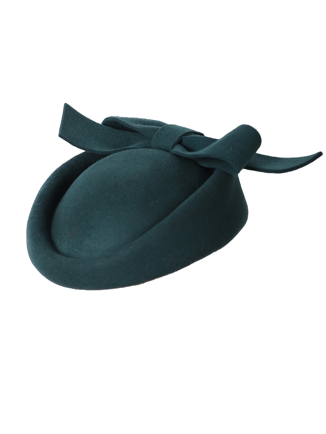 FS donne chiesa Fascinators cappelli nero Vintage lana matrimonio Pillbox Tea Party Hat Fedora feltro Fedora rosso per le signore Derby Hat