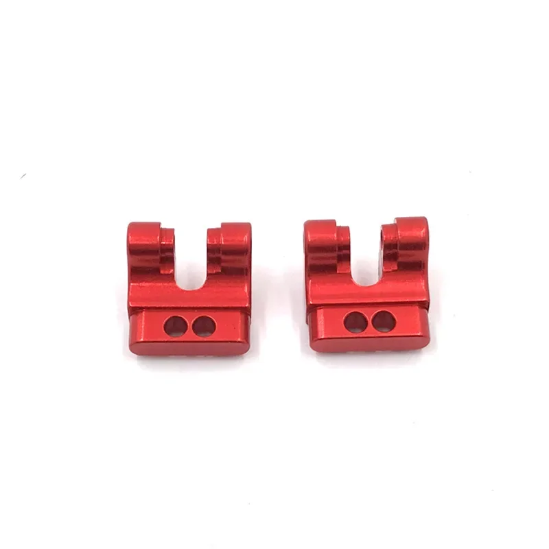 WLtoys-Pièces de modification de mise à niveau en métal pour voiture RC, paire de supports de montage d'amortisseur, 1/12, 124016, 124018