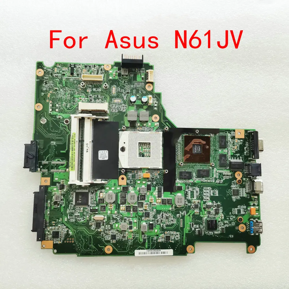 

N61JV Motherboard REV 2.0 For ASUS N61JV Laptop Motherboard N61JV Main board