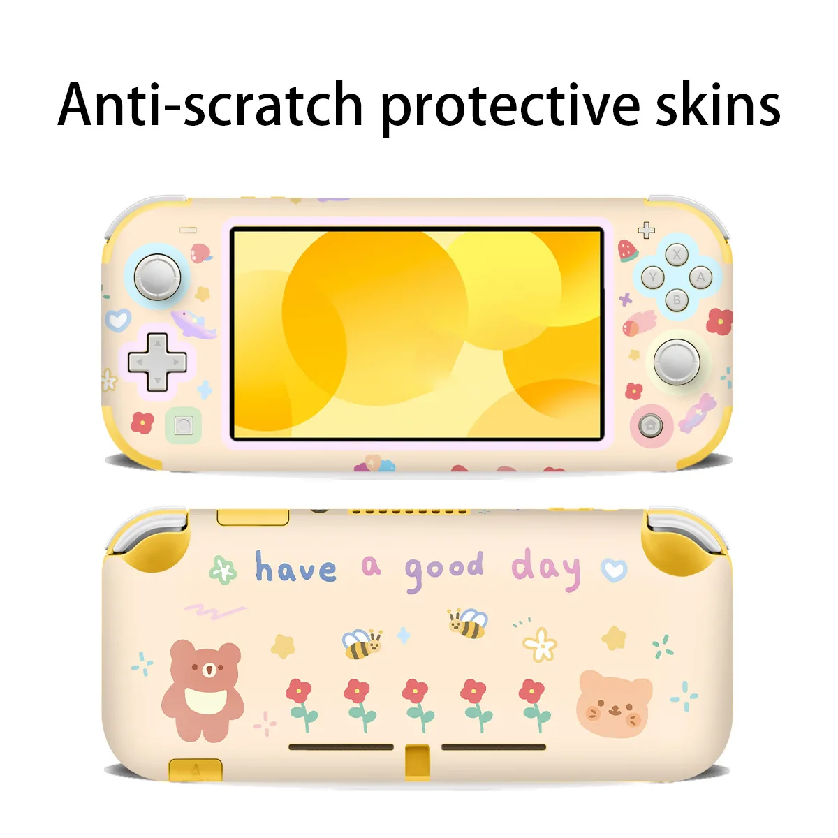 

Anti-scratch Protective Skin for NS Lite Full Body Sticker for Switch Lite Game Console Cartoon Pattern NSL Pain Sticker