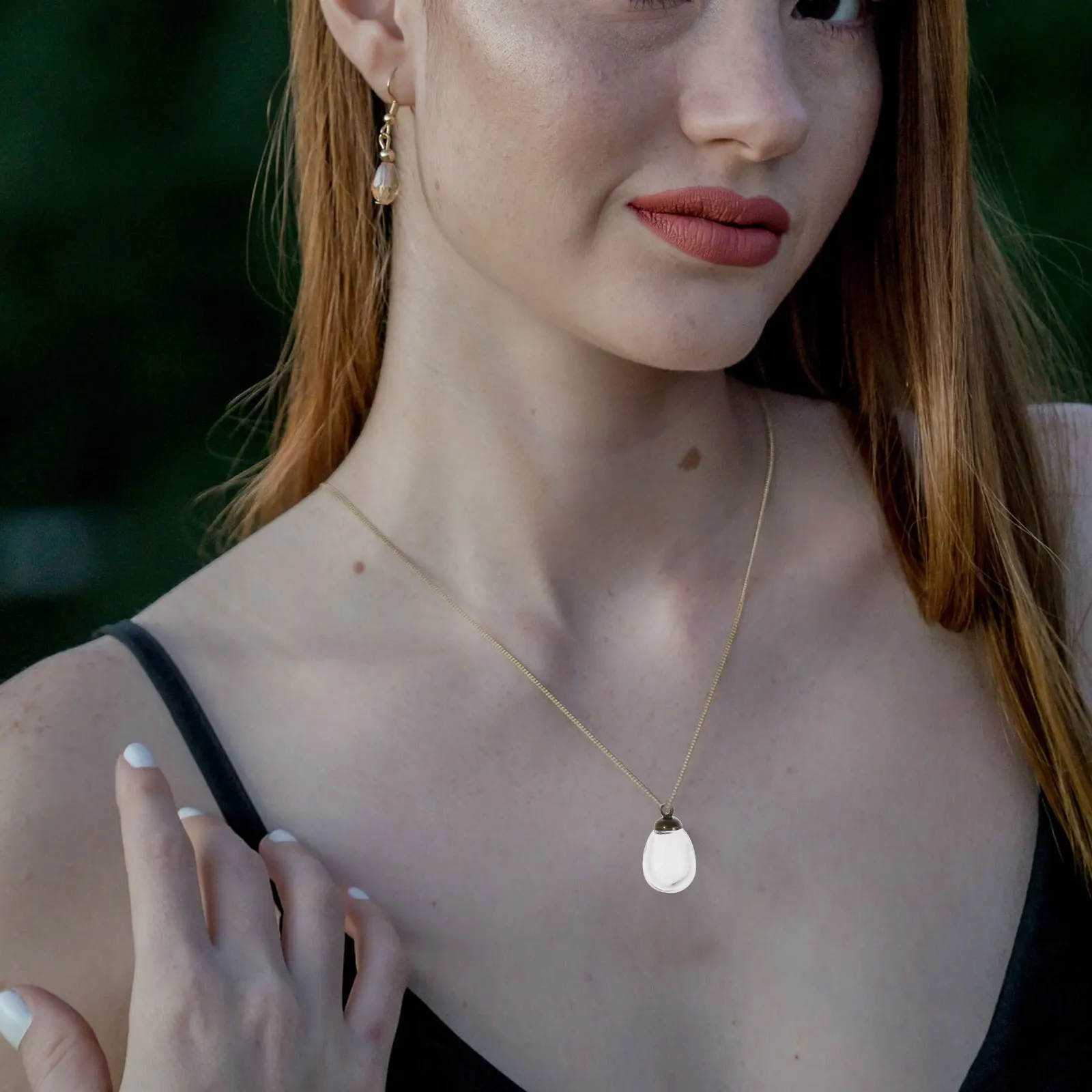 

10Pcs DIY Glass Tear Charms Mini Pendants Jewelry Making Supplies for Necklace Bracelet Earrings Crafts Chic Tear Charms