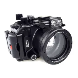 Sea Frog Underwater Camera Waterproof Case Suitable for Canon G7X III G7X II/G9X Diving Case 40m Waterproof