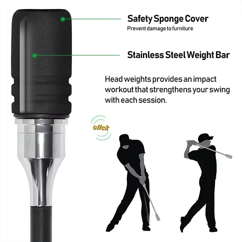 

Golf Swing Trainer Stick For Indoor Practice Perfect For Professionals And Beginners