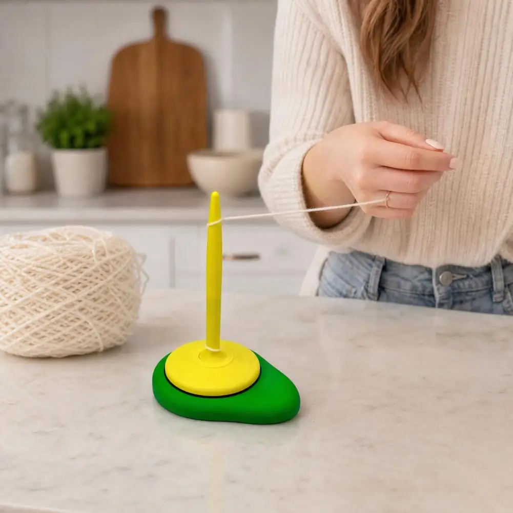 Knitting Yarn Tool Crochet Yarn Holder Avocado Yarn Holder 3d Printed Spinner Smooth Rotating Dispenser for Crocheting Knitting