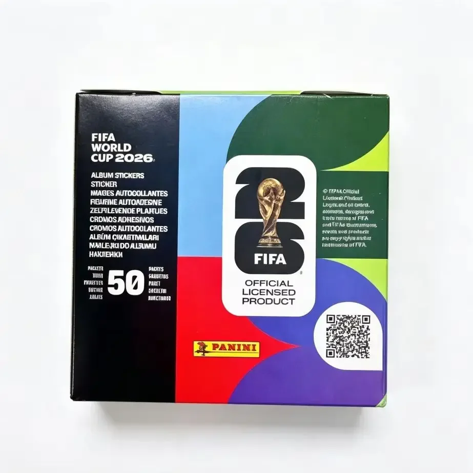 2026 Genuine Panini Official FIFA World Cup Soccer Cards Sticker Packs & Album Limited Edition Collection Soccer Memorabilia Set