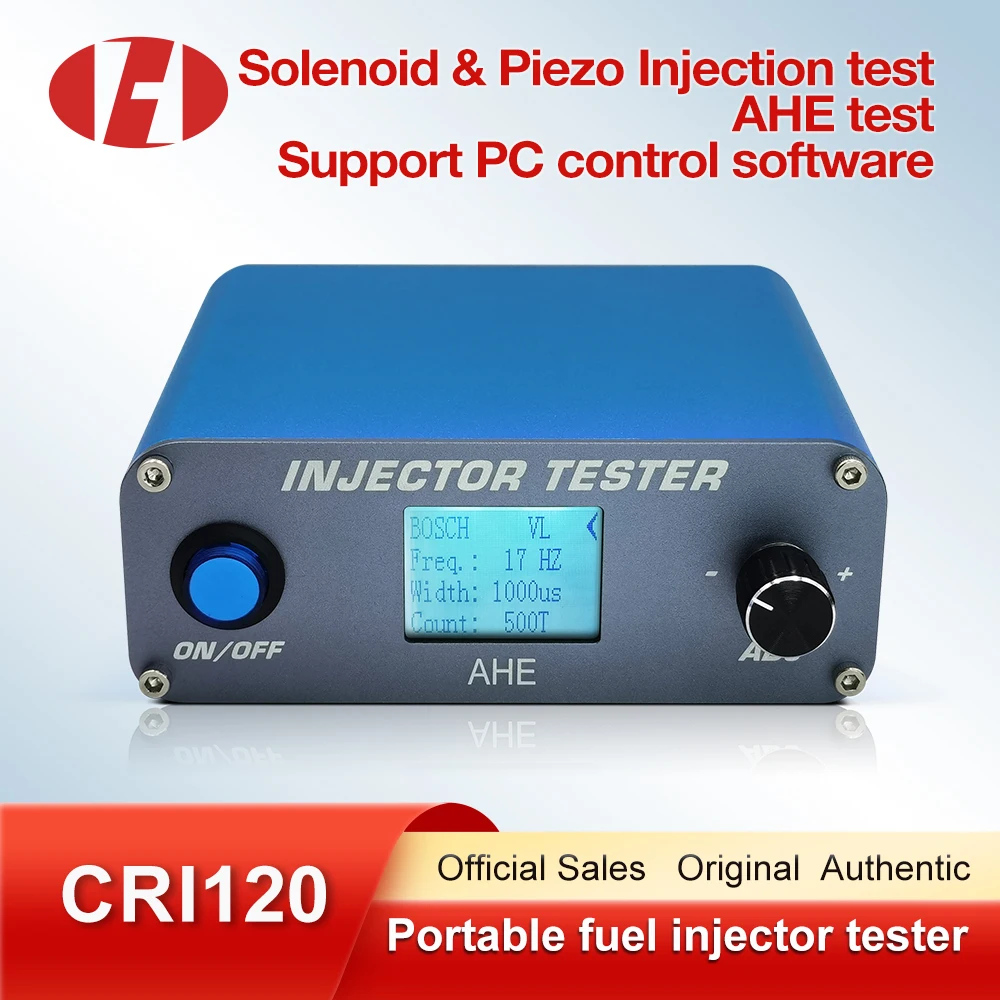 CRI120 Coil Piezo Fuel Diesel Injector Tester With AHE USB Function For Bosch Denso Delphi Common Rail Injector Tester