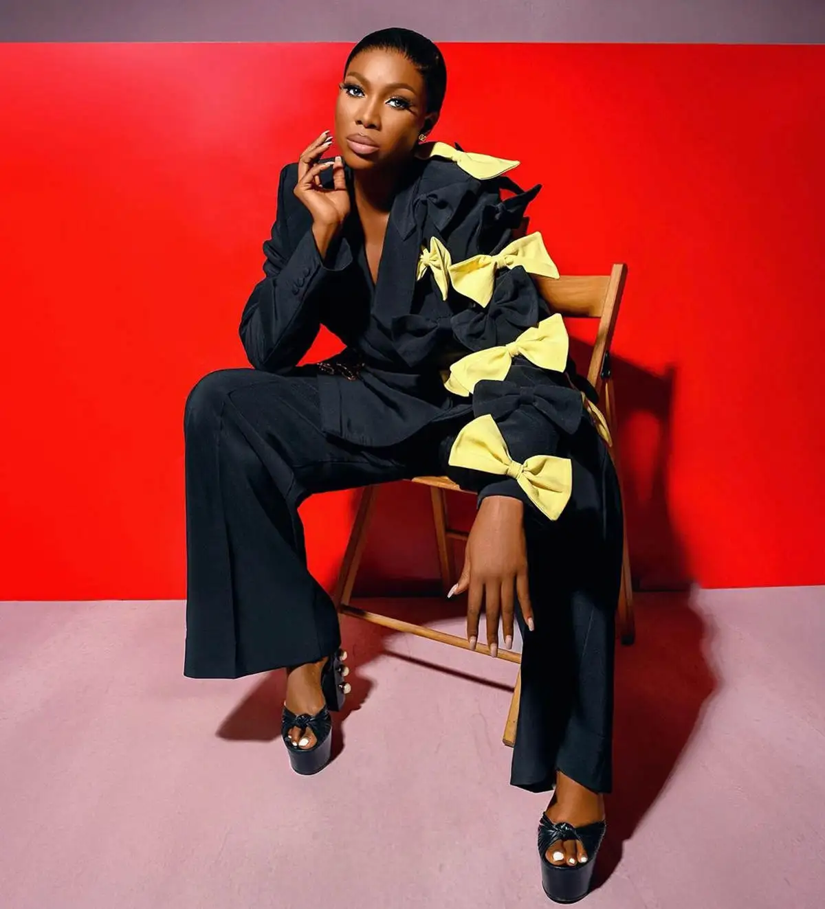 Leisure Women Jacket Sets Tailored Big Bow Ladies Blazer Coat Fashion Show Girls Wear Wedding Outfits Customized 2 Pieces