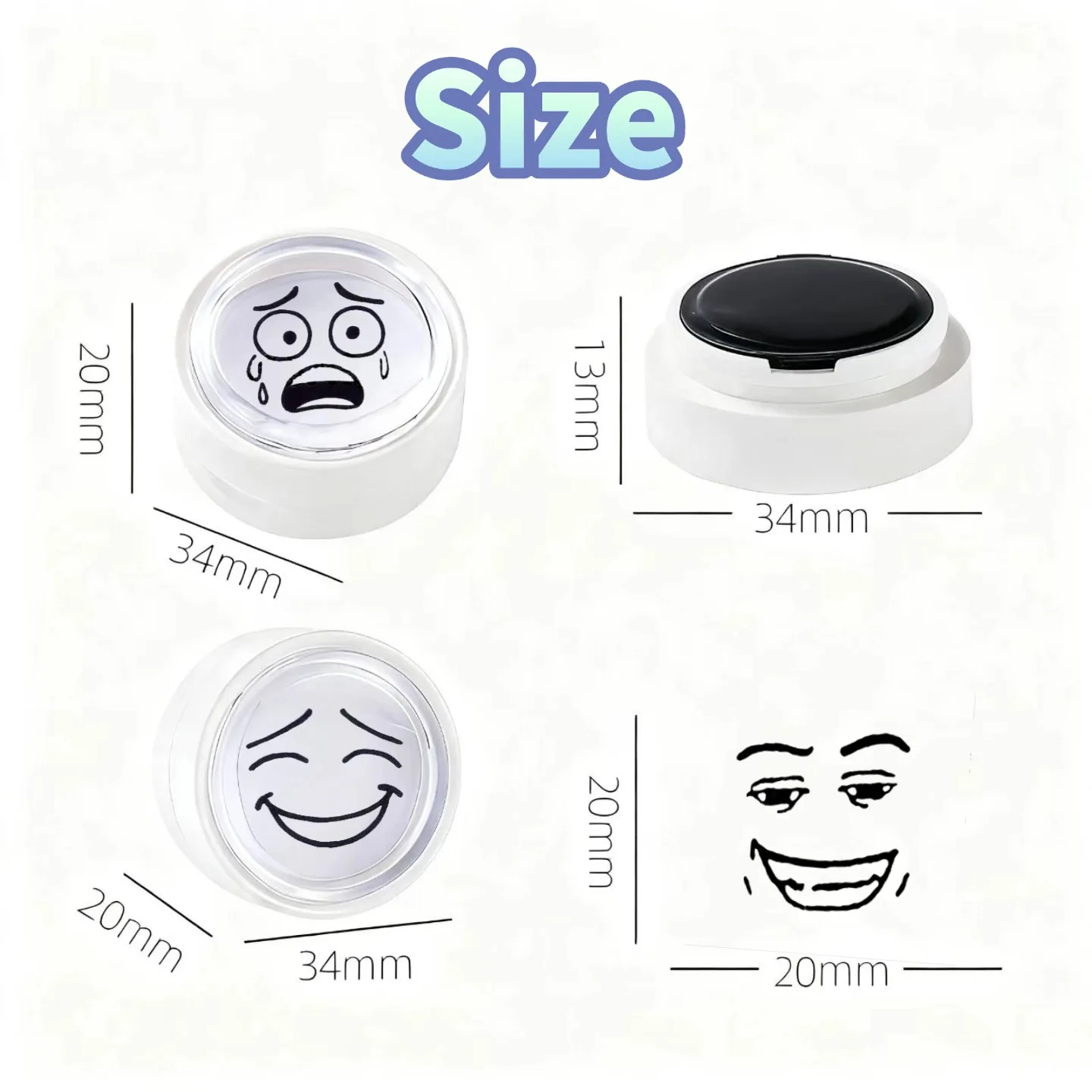 طوابع التعبير المسلية، تعليقات المعلم للاستخدام اليومي في المكتب، ملصق ومؤشر، وجه لطيف ومضحك، سيجما إيموجي #6