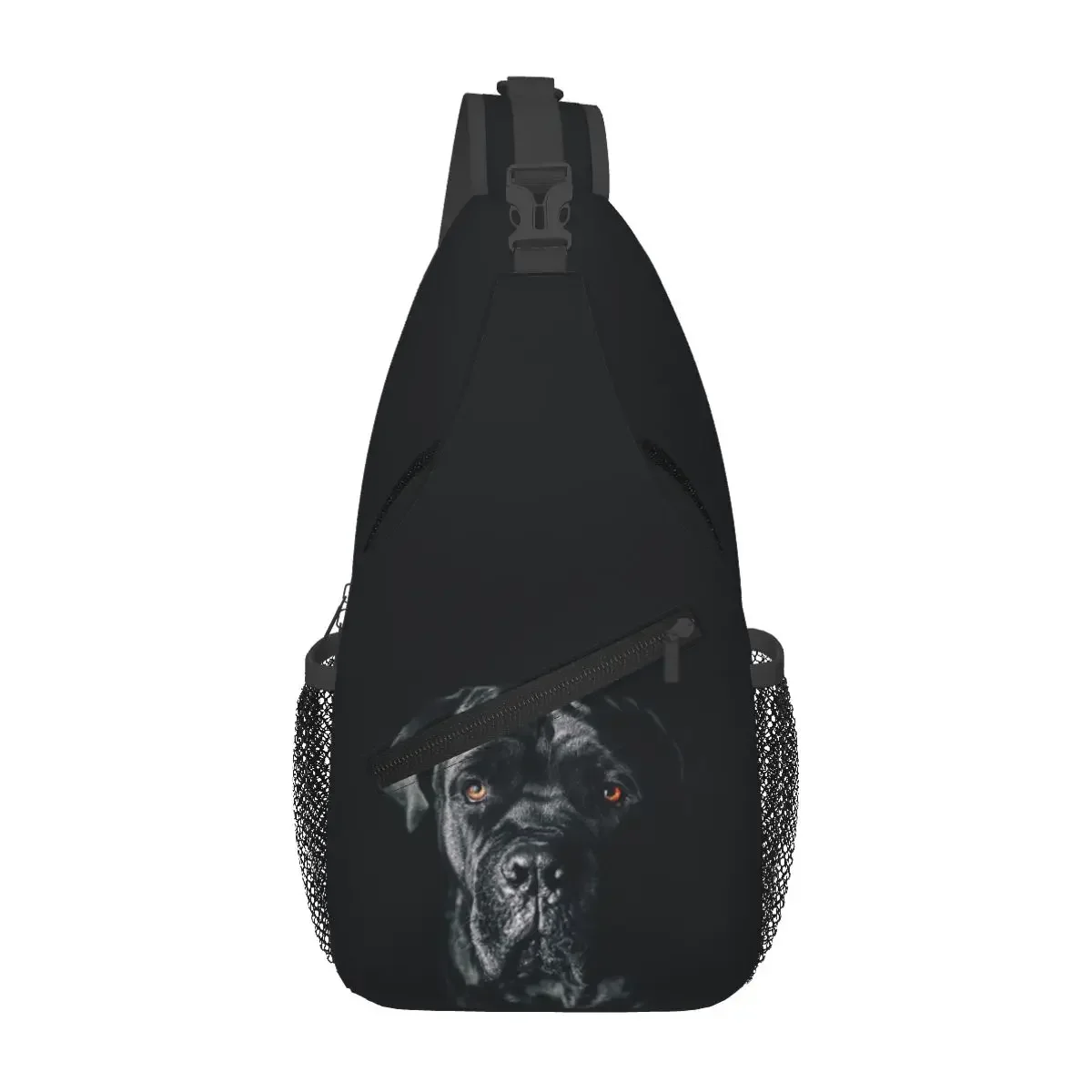 

The Art Of Dog Cane Corso - Italian Mastiff Chest Bag Men Sling Crossbody Backpack Chest Bag Traveling Daypack Shoulder Bag