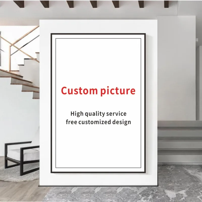 Customized Decorative Paintings Customized Posters Customized Wedding Photos Living Room Bedroom Background Decoration