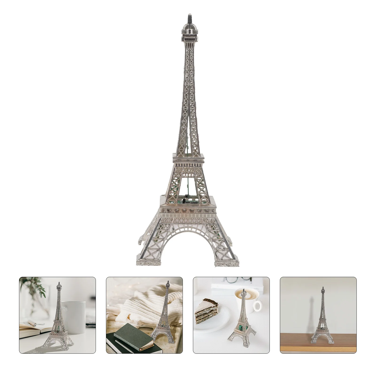 Torre Eiffel Statua Modello Luce Night Up Scrivania Romantico Led Bambini Mini Lampada Acrilica Luce Notturna Casa Camera da Letto Artigianato