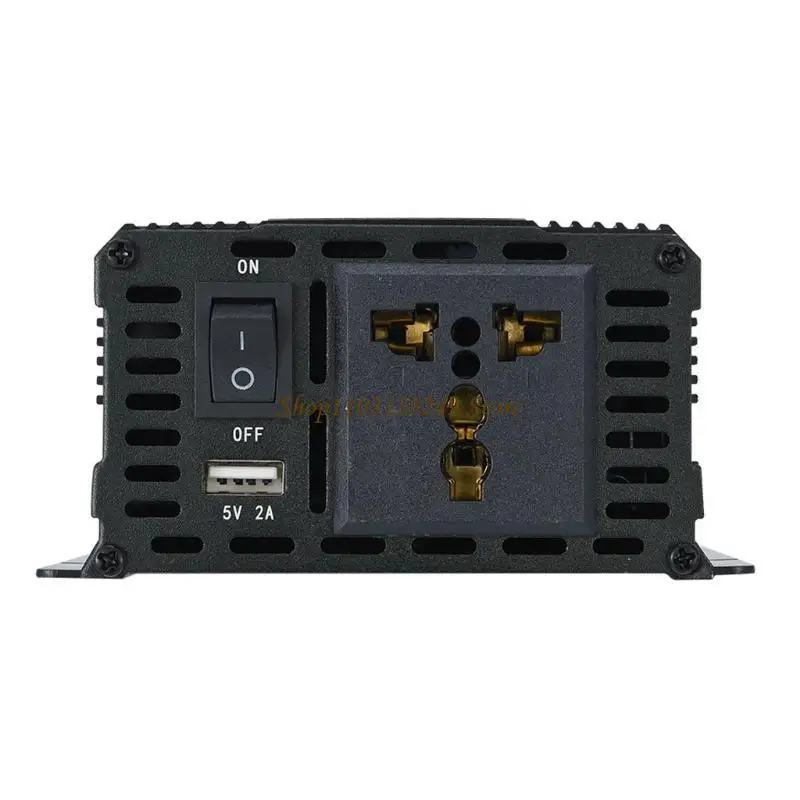 N5KD 2000W Car Inverter for DC 12V/24V to AC 110V/220V Power Converter USB Fast Charging Universal Socket Monitor