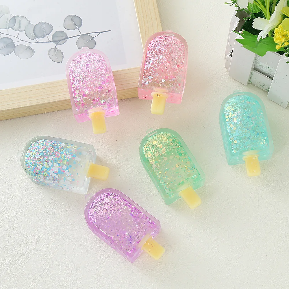 Taba Squishy Cute Mini Maltosyrup Popsicle Ice Cream Anti-Stress Toys Stress Balls Adult Sensory Toys Fidgeting Autism Kids Gift