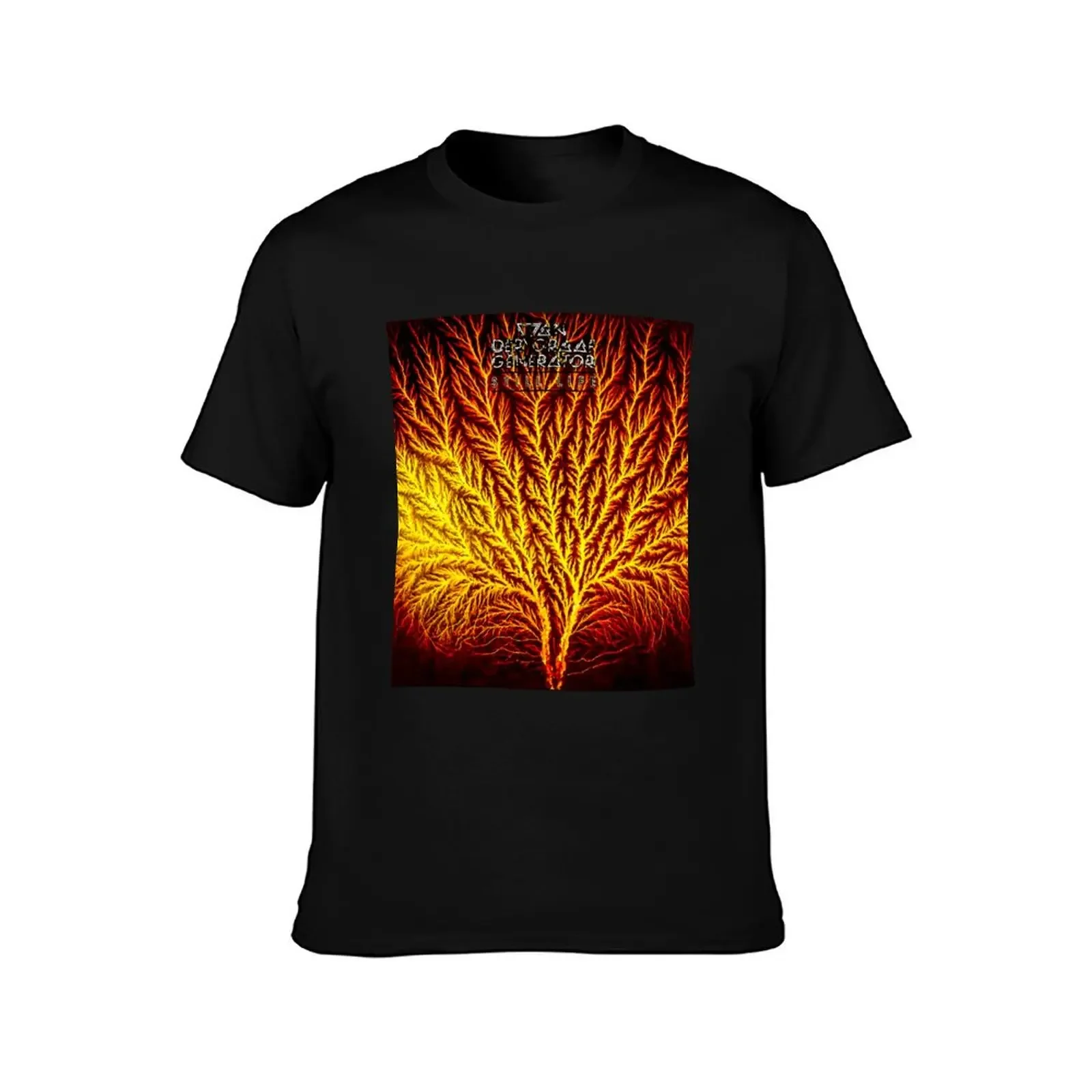 Van Der Graaf Generator Still Life T-Shirt blue archive vintage clothes t shirts for men cotton