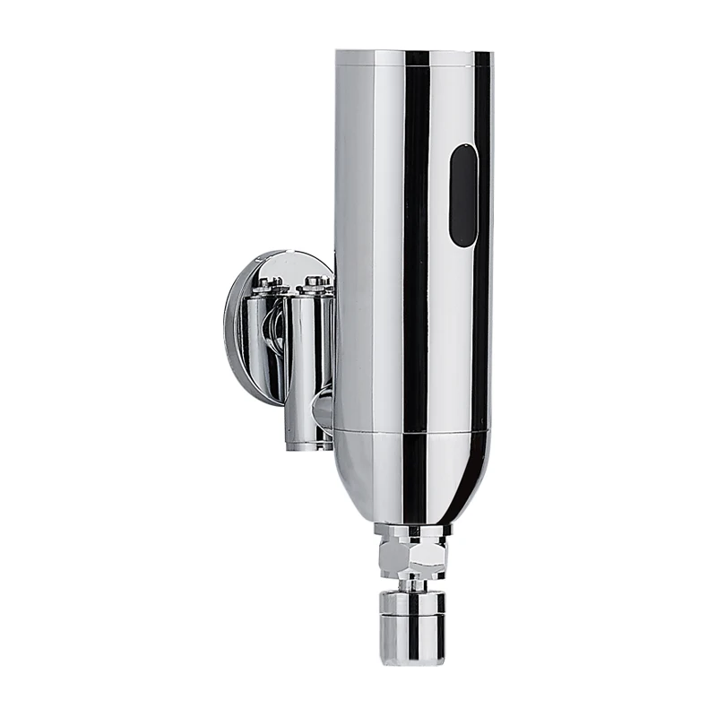 Fully automatic sensing faucet for hospital use with rotatable wall entry intelligent infrared sensing