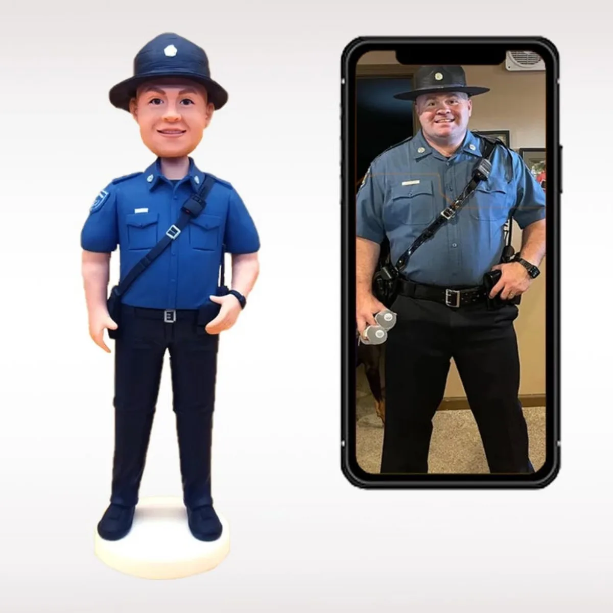 

Custom Bobblehead From Photo Personalized Handmade Clay Figurine Clay Doll Bobbleheads Figurines Handmade Keepsake Gift