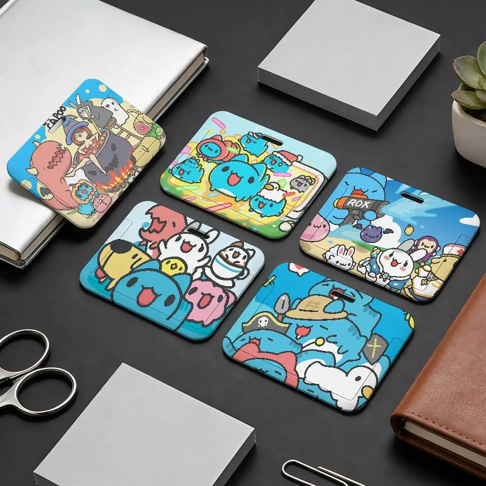 

Милый забавный мультяшный чехол для карт B-Bugcat C-Capoo, держатель для удостоверений личности, бейджей, пропусков, рабочих карт, студенческих билетов, проездных на автобус