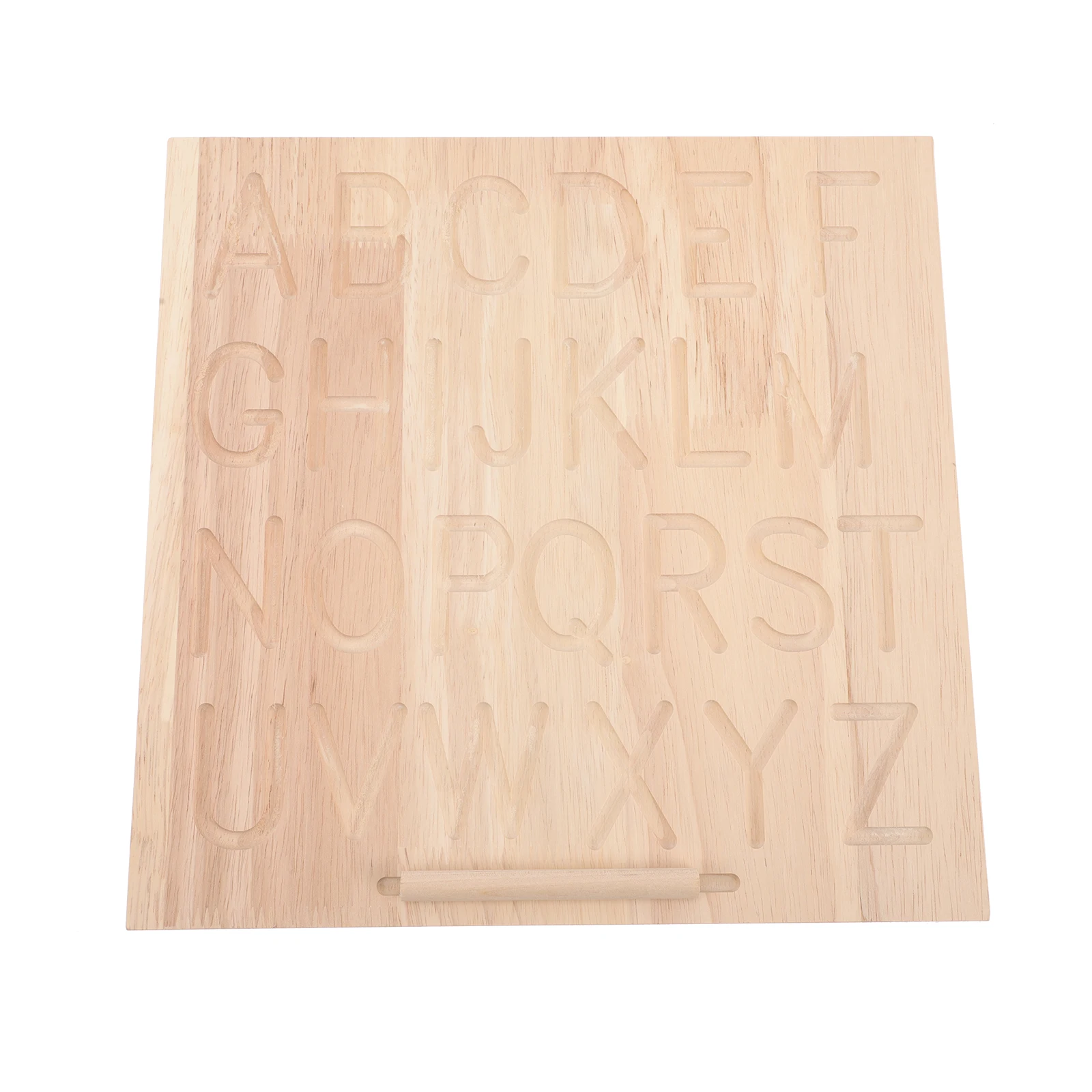 

1 set 1 Set Wooden Letter Tracing Board Double-Sided Alphabet Practice Tool For Kids Educational Writing Learning Math Preschool