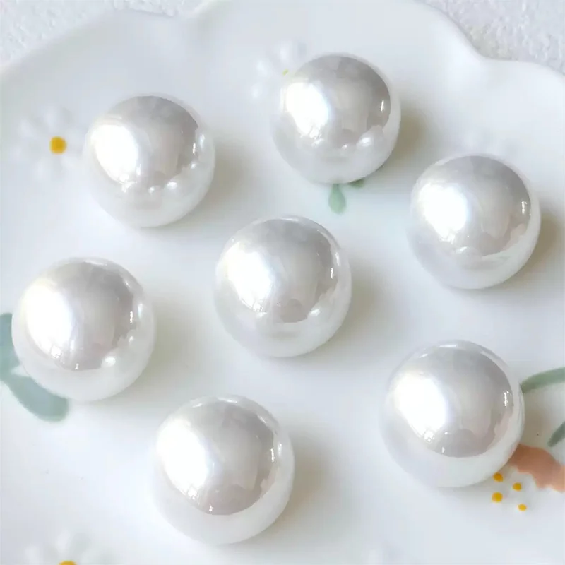 

Новое поступление, 40 шт./лот, 25 мм, цветной принт, геометрия, круглая форма, акриловые шарики-кабошоны, бусины, ювелирные изделия своими руками, аксессуары для волос для одежды