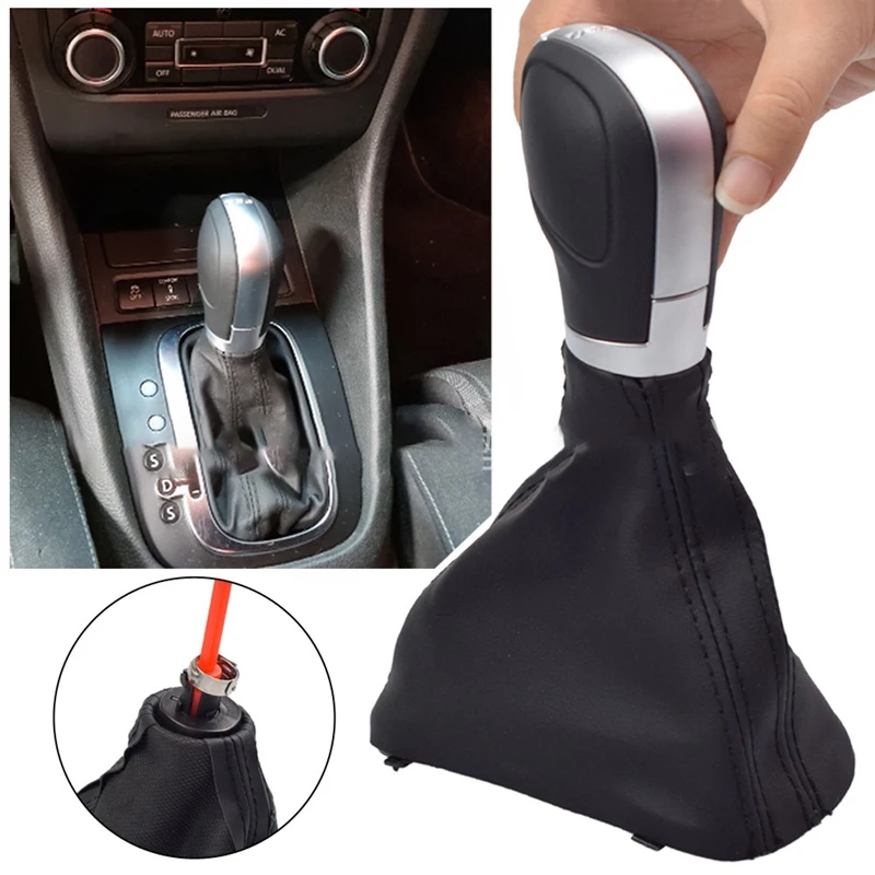 

Automatic Shift Knob Gear DSG Shift Knob Lever Cover Dust Cover 3AD713203 for-Golf 6 Jetta MK6 EOS MK5