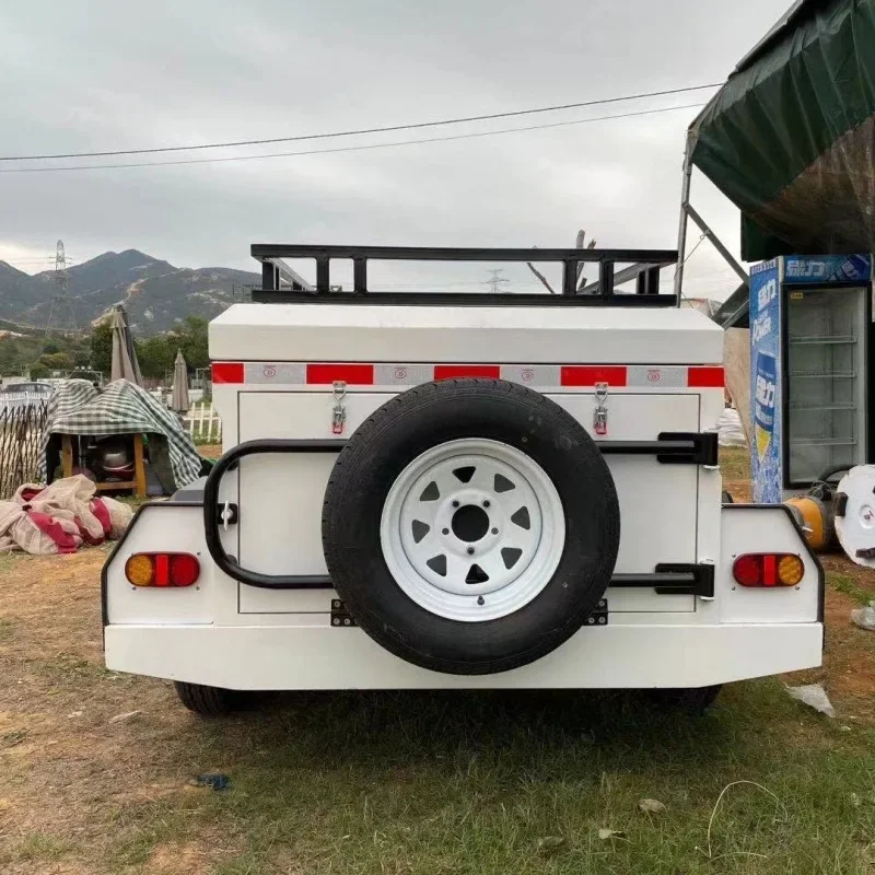 2026 On Sale Small Aluminum Mobile Home Trailer for Camping Camping Trailer