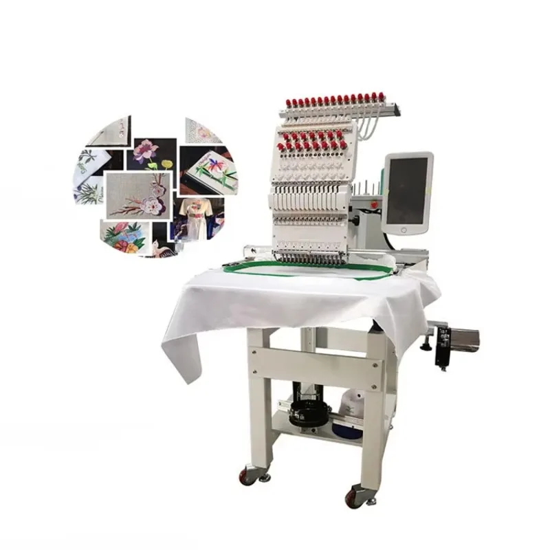 Multi-Function High Speed Computer Hat Embroidery Machine Industrial Sewing Equipment for Clothing