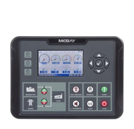 Mebay DC92D DC92D MKII AMF Diesel Generator Auto Manual Start LCD Monitoring CAN PC Interface Gasoline Genset Controller