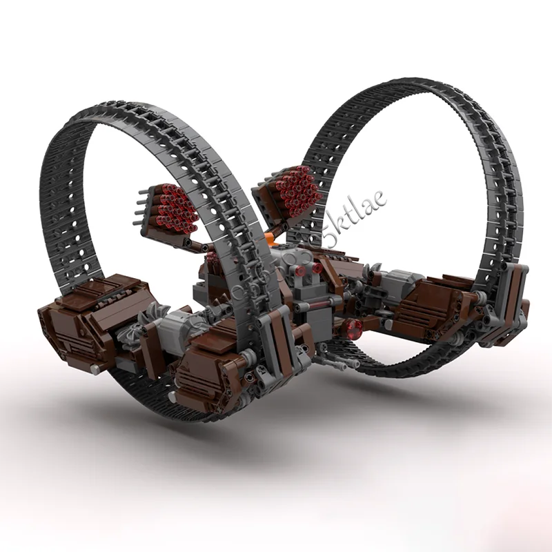 1044 Elementy Wykwintna Seria Droidów Hailfire Modułowe Kreatywne Klocki Model Edukacyjny Puzzle dla Dzieci Popularne Prezenty