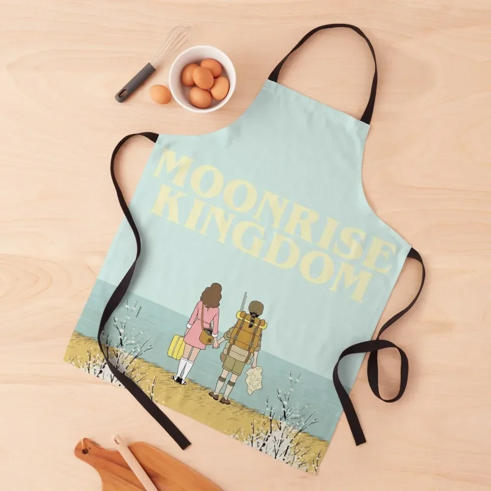 

Wes Anderson Movie Apron Waterproof Kitchen Woman Women Kitchen Waiter Uniforms Apron