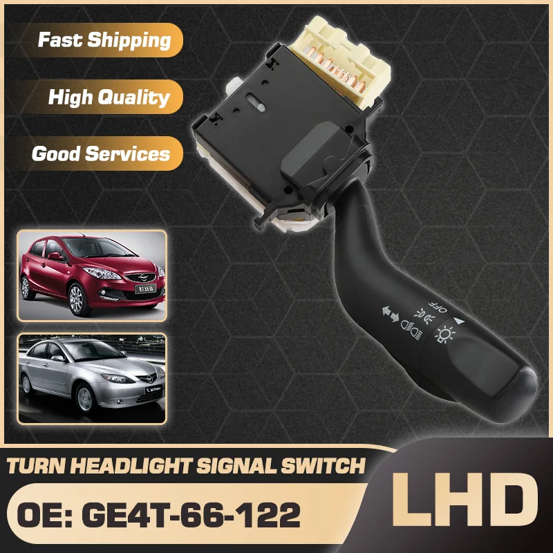

Car LHD Headlight Turn Signal Combination Switch For Haima 2 Qiubite 2007-2018 Haima 3 Haima Family 2007-2012 Parts GE4T-66-122