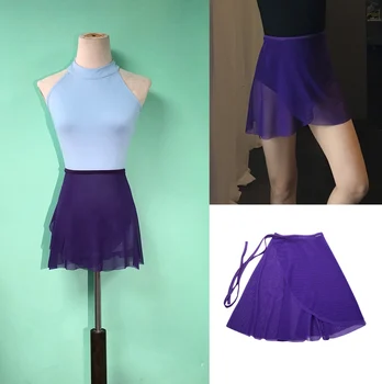 Bale dans eteği Kadın 2025, Yeni Kıdemli Net Dans Önlük Kız Leotard Elbise Zarif Bale Egzersiz dans eteği