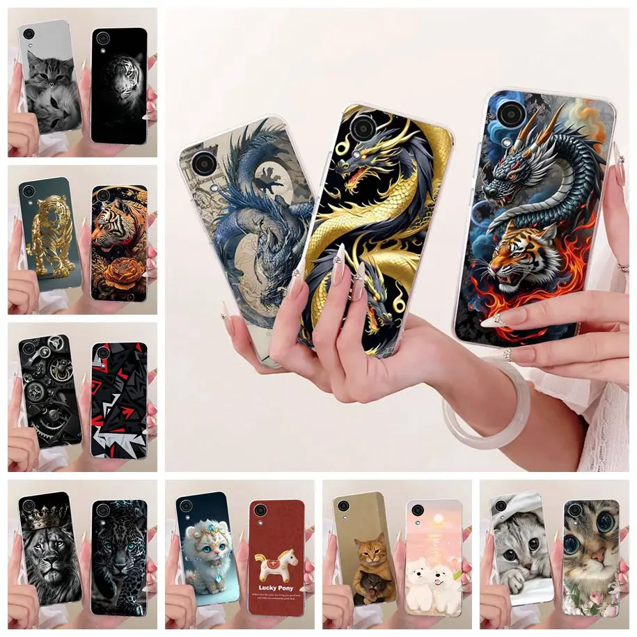 Case For Samsung Galaxy A03 Core A03s Cover SM-A032F SM-A037F Cute Fashion Cartoon Soft Shell For Samsung A03 A035F A03Core Capa