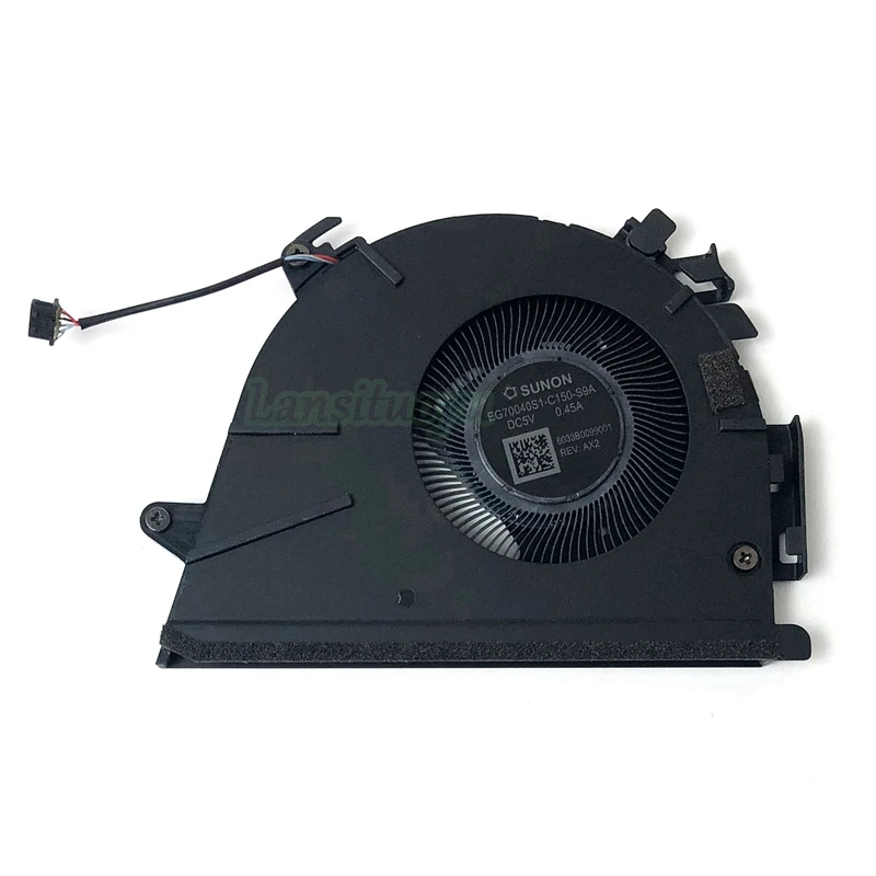 مروحة تبريد لأجهزة الكمبيوتر المحمول hp elitebook 840 g9 860 g9 865 g9 845g9 eg70040s1-c150-s9a تبريد 6033b0099001 dc5v 0.45a 4 دبابيس