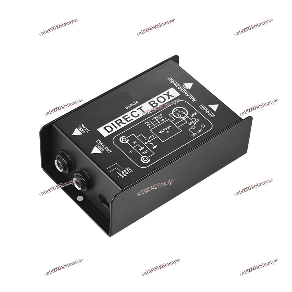 

Bass Guitar Passive DI Box, Instrument Sensor Impedance Transformer