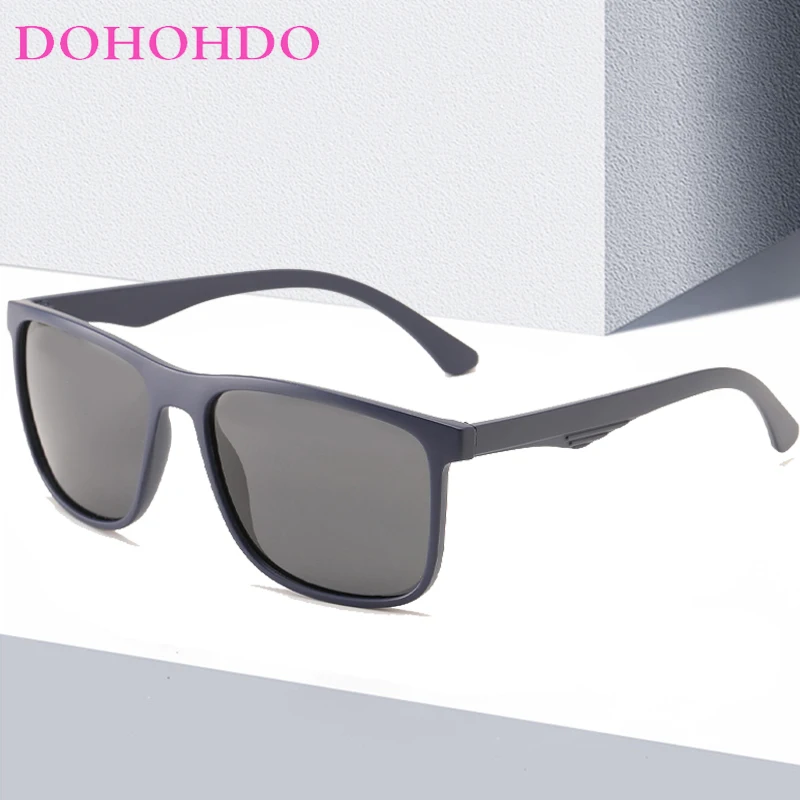 

DOHOHDO Retro Square Polarized Sunglasses Women 2024 New Luxury Brand Designer Steampunk Men's Sun Glasses UV400 Eyewear Shades