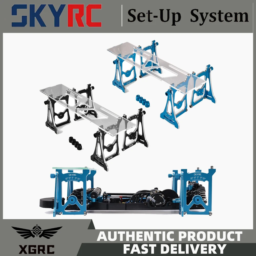 SKYRC Setup System For 1/10 Cars Camber Toe Steering and Caster Measument Tool Setup Station 1/10