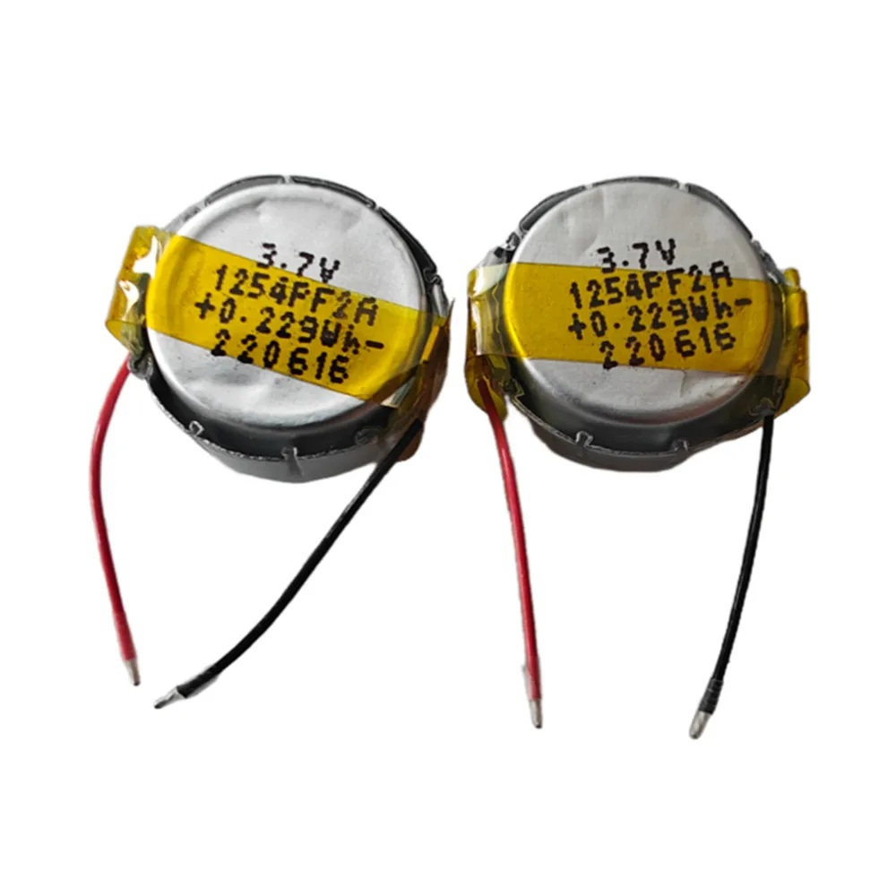 2PCS/Lot 3.85V 70mAh 1254 Rechargeable Headset Battery For JBL FREE II 2 / JBL LIVE PRO+ Gaming TWS Airpods Headphone Handsfree