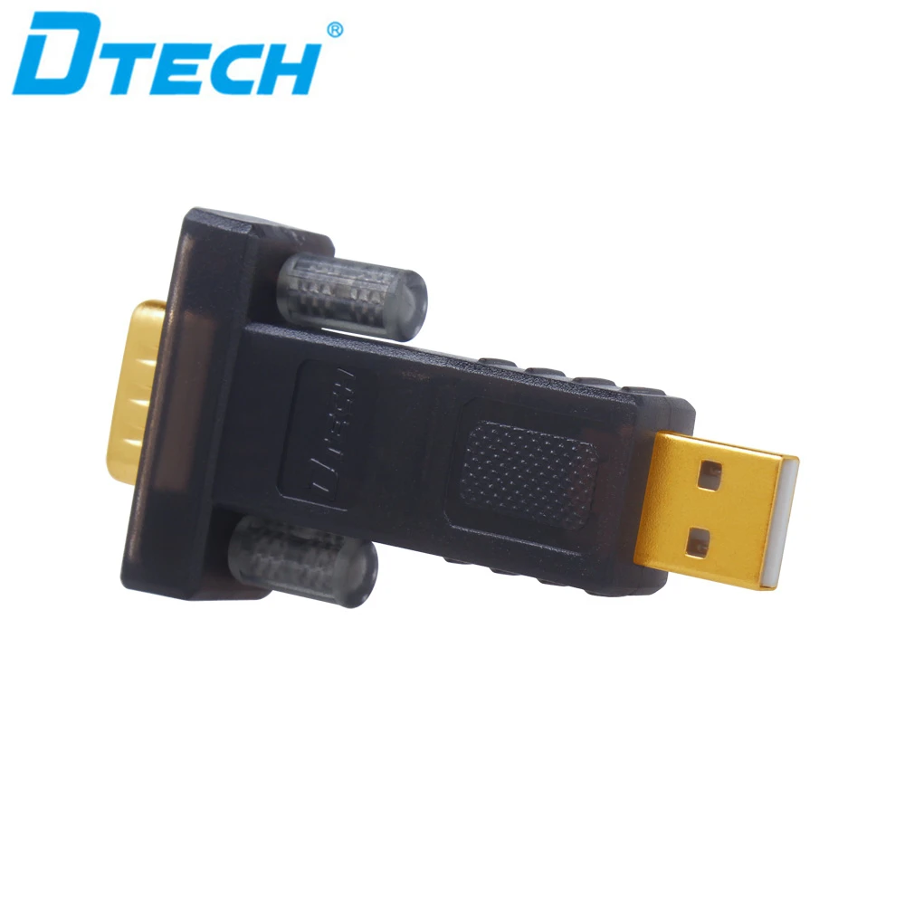 DTECH シリアル通信アダプター USB to RS232 DB9 コンバーター