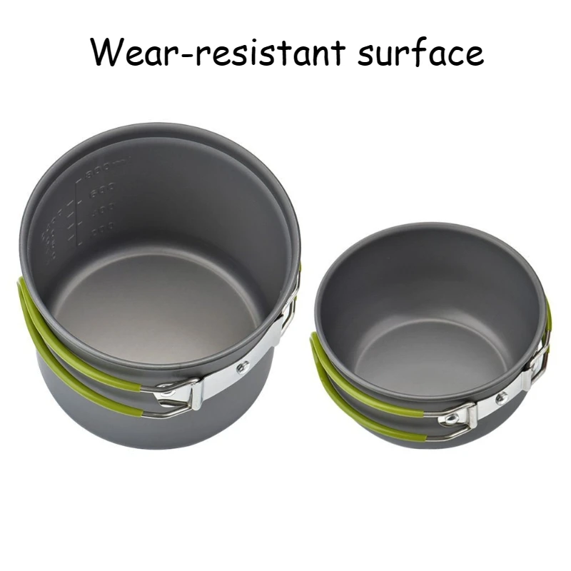 Outdoor Portable Camping Cookw - Camping Lightweight Cooking Pot review and price