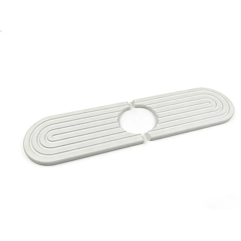 Kitchen Sink Faucet Drying Tray Diatomaceous Earth Splash Guard Mat Bathroom Countertop Organizer Hard Absorbent Pad