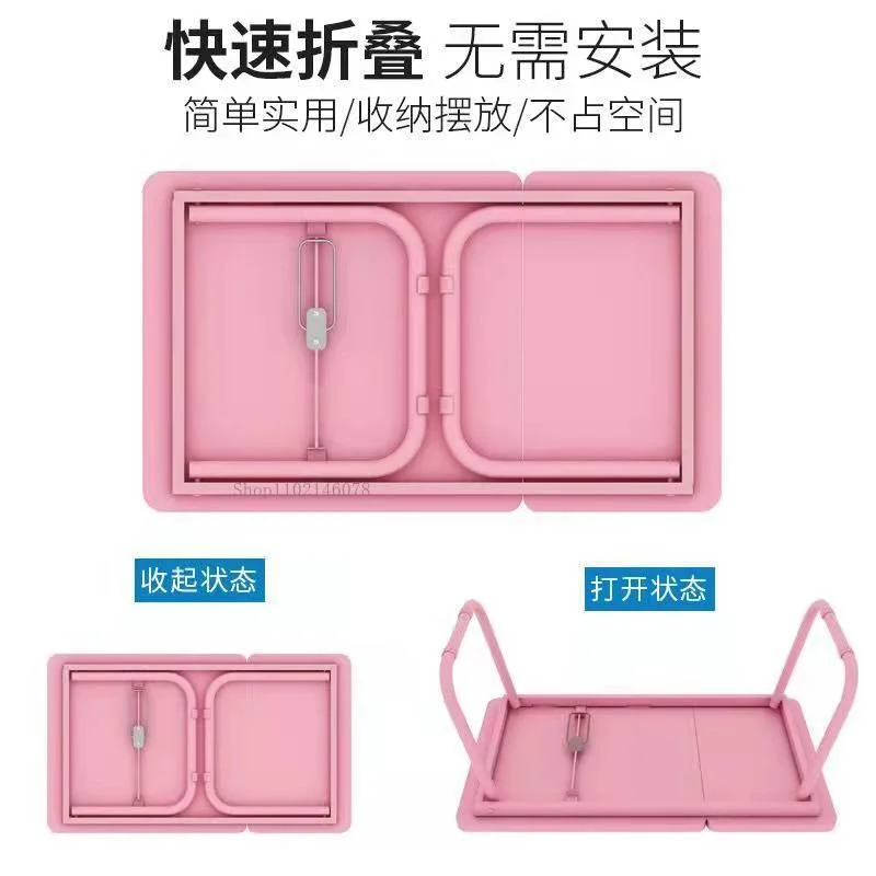 Portable NEW Folding Laptop Table Computer Desk Bed Table Sofa Small Desk With Cup Holder Study Table Notebook Table muebles