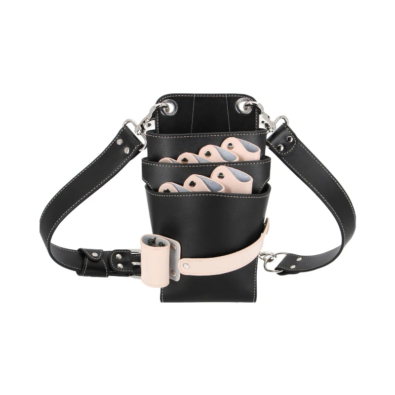 

Hair Kit Perm and Dyeer Special Cowhide Fanny Pack Stylist Fanny Pack Crossbody Kit